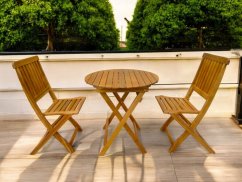 Bistro set drevený Coffee