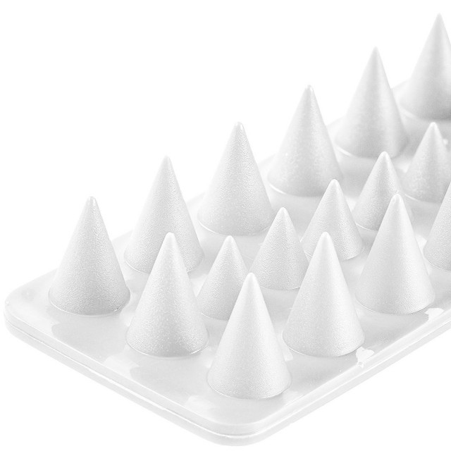 ALDOTRADE Hroty ochranné proti holubom PE 4,5x50cm - Názov varianty: Černá