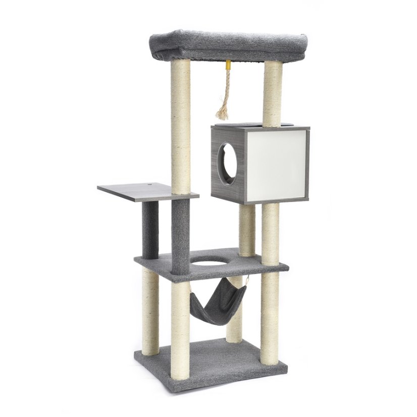 ALDOTRADE Škrabadlo pre mačky Gita 59x49x155 cm