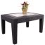 Gardenline Balkónový záhradný set nábytku Rattan stôl + 2 kreslá