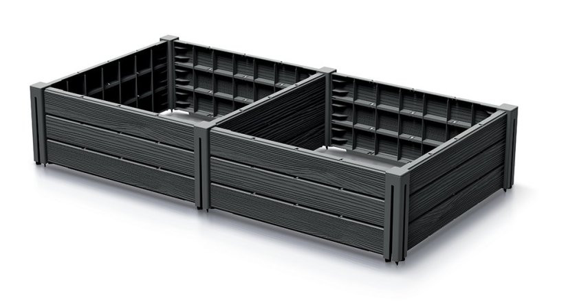 Vyvýšený záhon 2 ks BASE PLANT 61,8 cm - naturo ECO