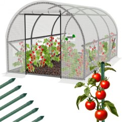 ALDOTRADE Fóliovník záhradný biely 3x2x2m