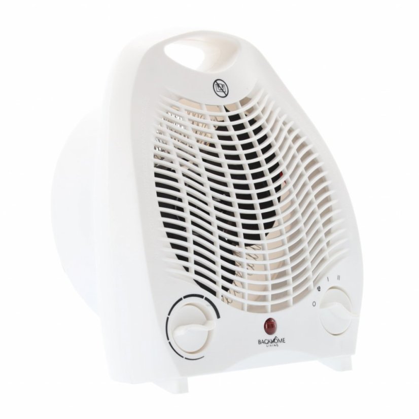 Ohrievač s ventilátorom BACKHOME biele 2000W