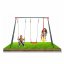 Záhradná detská hojdačka 290x180x200 cm