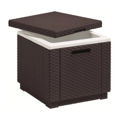 Keter Box Ice Cube Hnedá, 42x42x41 cm