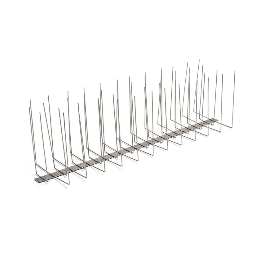ALDOTRADE Hroty proti vtákom 50x11cm, 48 hrotov nerez