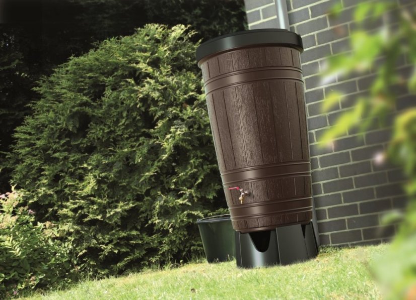 ALDOTRADE Sud na dažďovú vodu Woodcan 265l - Názov varianty: Černá