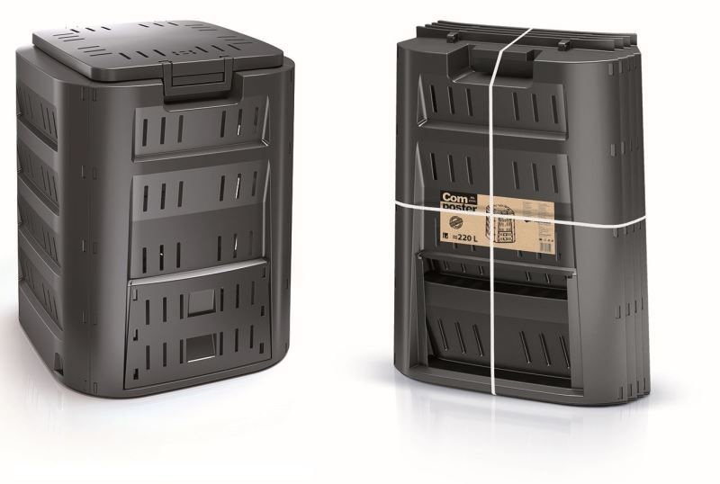 ALDOTRADE Prosperplast COMPOGREEN 320l čierný