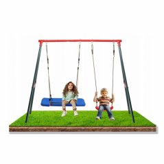 Záhradná dvojitá hojdačka 290x180x200 cm