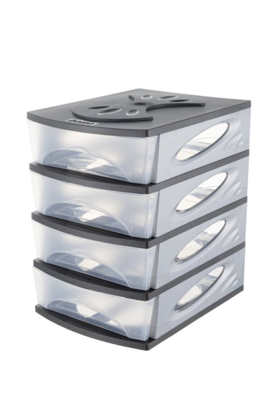 ALDOTRADE Kancelársky box Media 26x35x39cm - Názov varianty: Béžová