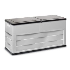 ALDOTRADE Záhradný úložný box Ambition šedo-čierny