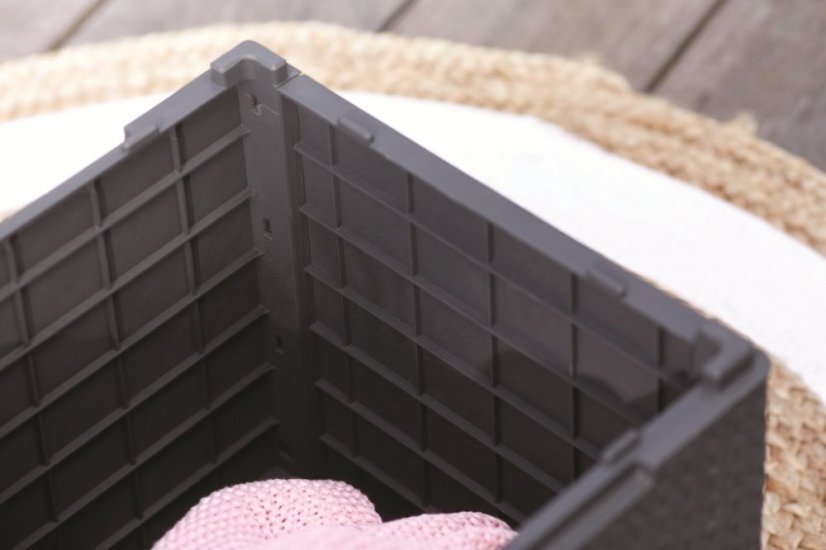 Keter Úložný stôl Vigo Grafit 37x37x37 cm