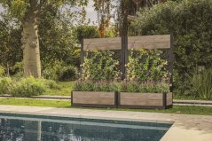 Keter kvetináč Deco Tulip 110 L 2 panely jaseň