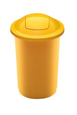 Odpadkový koš Top Bin 50 l, žlutá