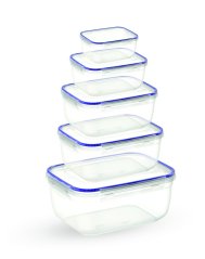 Súprava uzatvárateľných boxov Frigo PH 5ks