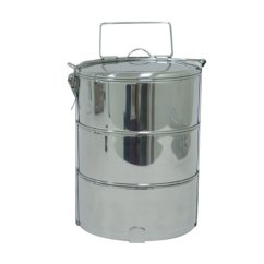 ALDOTRADE Obedár 14cm 3díl.nerez, uzáver spona