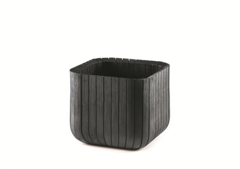 Keter kvetináč Cube M 50,5L Antracit