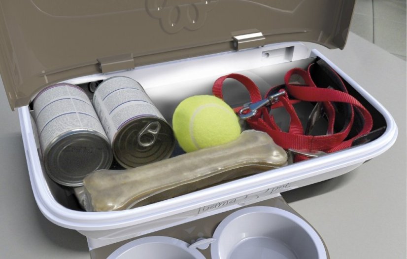 ALDOTRADE Nástenný držiak misiek pre maznáčikov MINI - Názov varianty: Zelená