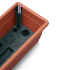 ALDOTRADE Truhlík BALCONY CAN 60 cm + zavlažovací systém